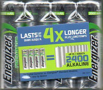 Energizer accu's Energizer accu's
