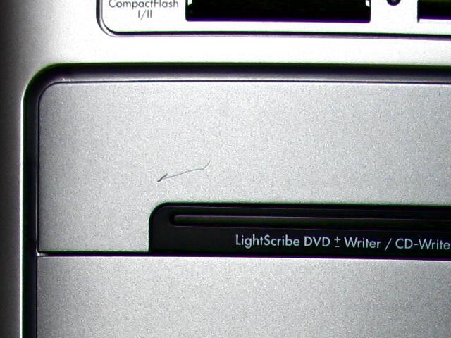 Mijn beschadigde LightScribe DVD-Writer