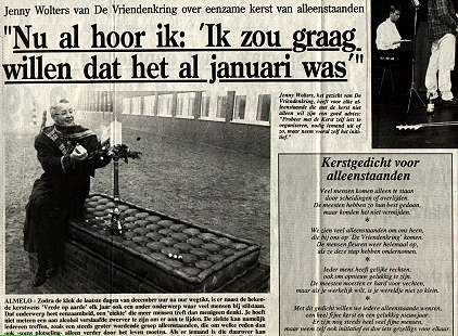 Jenny op de Almelose Matras
