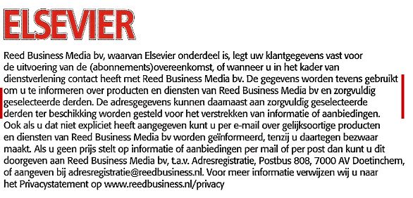 Elsevier kleine letters