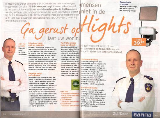 Gamma en de politie