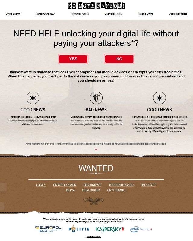 Hulp bij Ransomware Hulp bij Ransomware