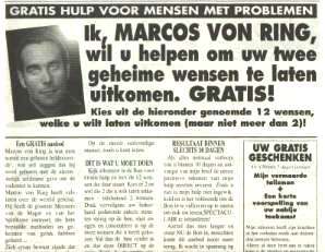 Weekbladadvertentie